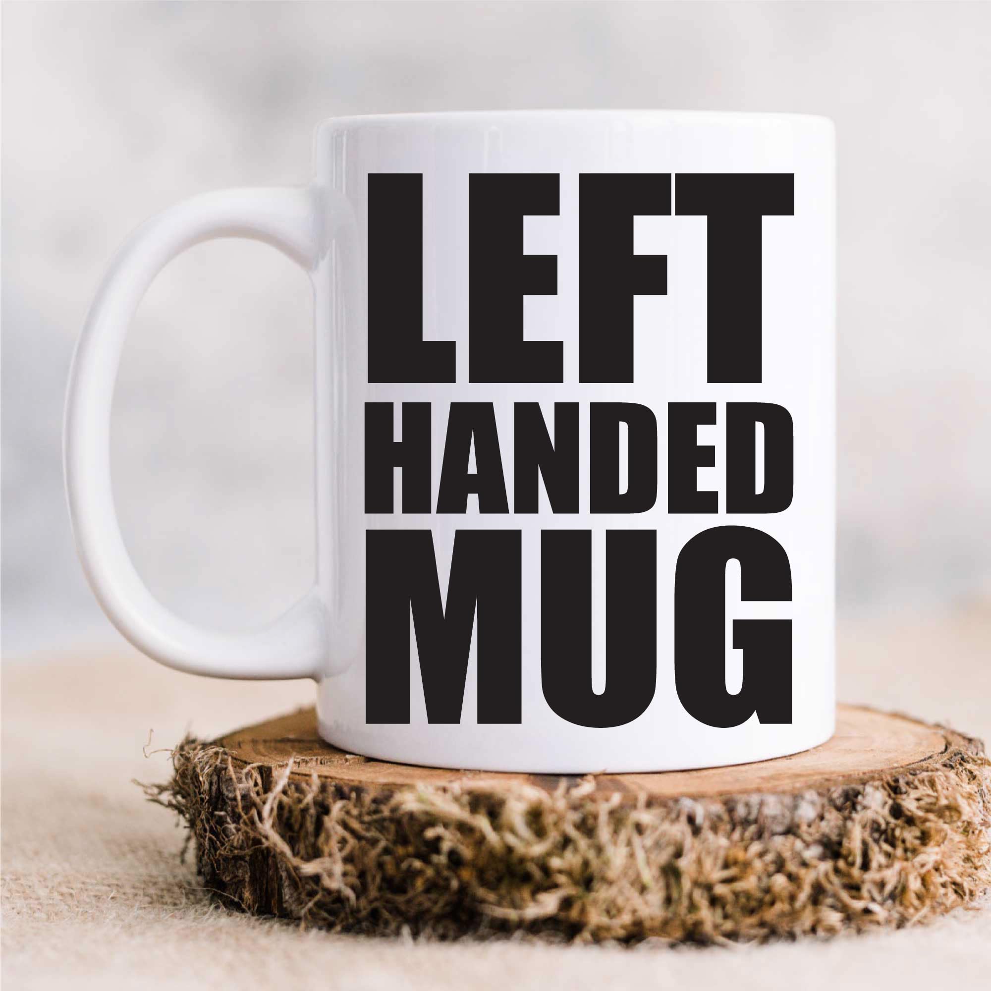 60 Second Makeover Limited Left Handed Mug Left Handed Humour Friend Novely Cup Ceramic Present Humour Funny Gifts for Men Funny Work Gifts 11oz Ceramic Coffee Cup Dishwasher Safe Microwave Safe