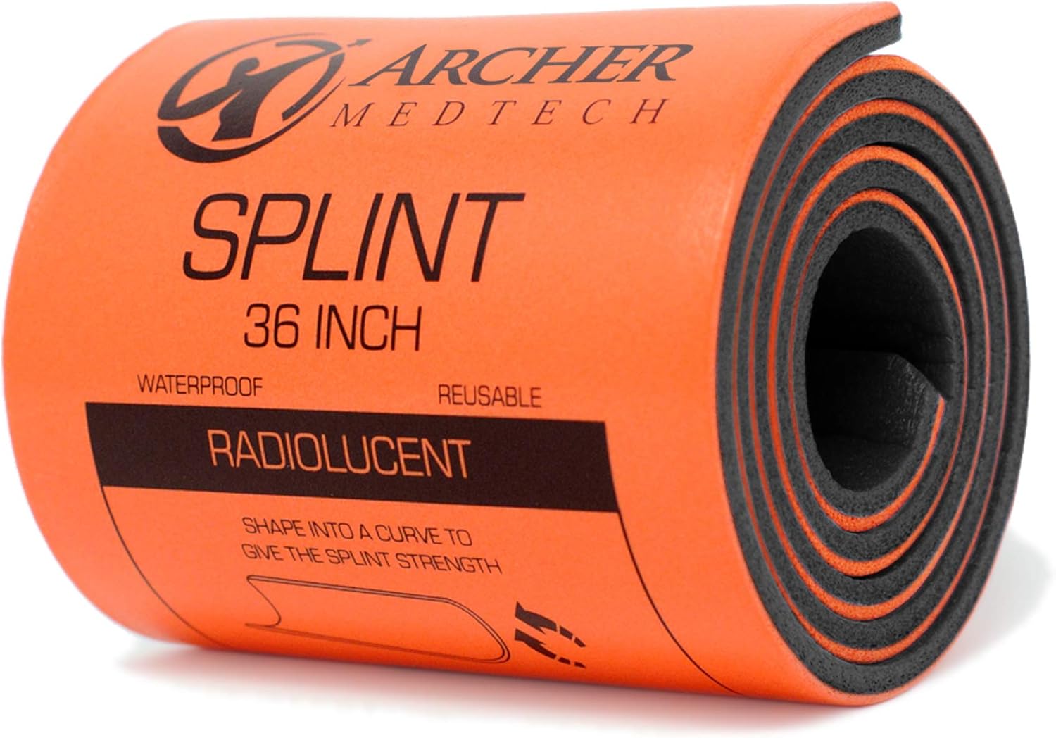Archer MedTech Universal First Aid Splint. Premium Quality Moldable Aluminum Splint for Injury Immobilization Brand : Sports & Outdoors