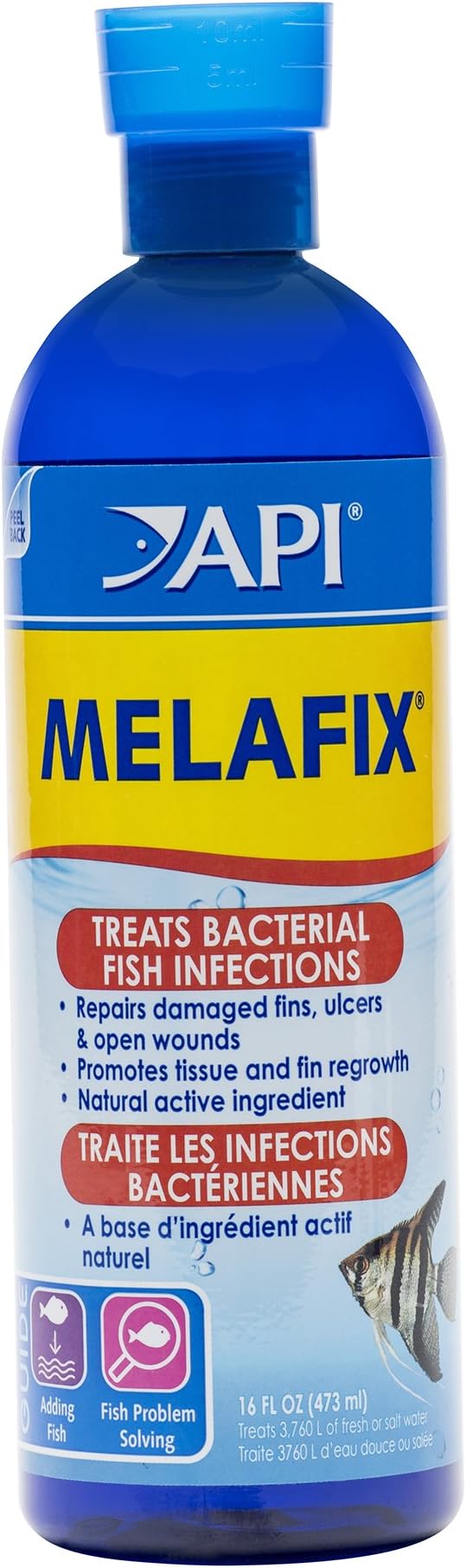 API Melafix Freshwater Fish Bacterial Infection Remedy 473 ml Bottle