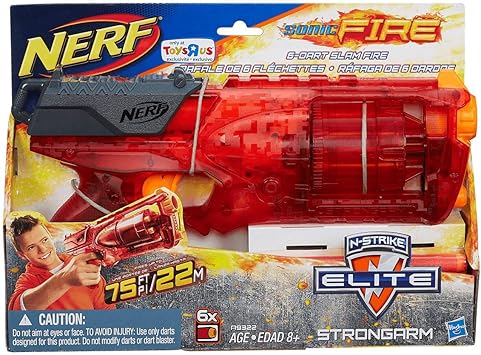 nerf strongarm red