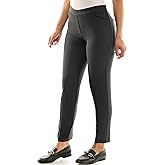 Zac & Rachel Womens Pull-on Ankle Pants with BandCasual Pants