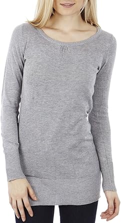 crew neck tunic sweater