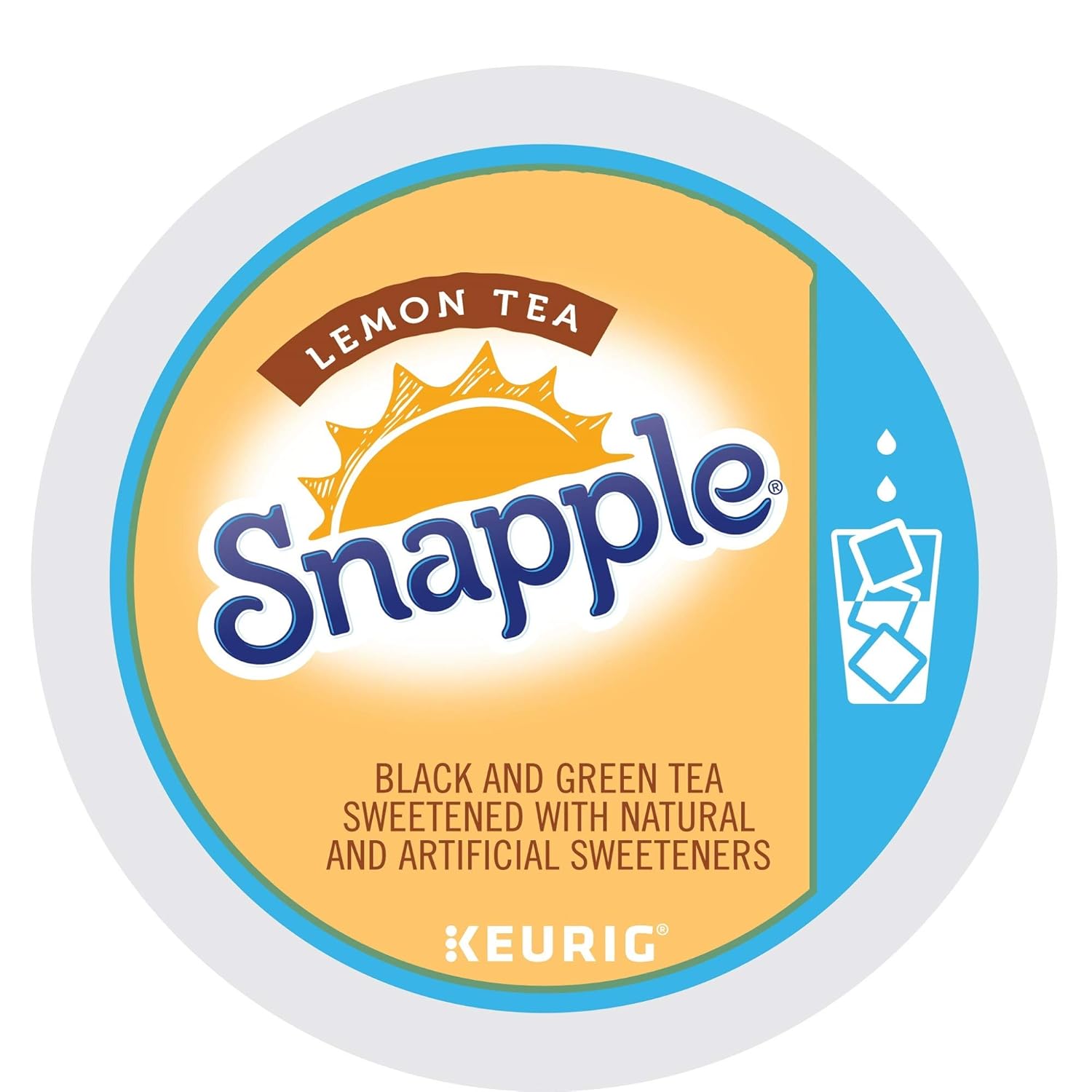 Snapple Lemon Tea Keurig Single-Serve K-Cup Pods, 88 Count