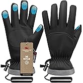 Odtmger Winter Gloves,Ski Gloves Waterproof & Warm Cold Weather Gloves for Parent - Cycling, Driving, Running