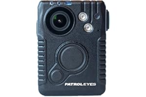 PatrolEyes WiFi Pro 1080P HD GPS USB-C IR Infrared 64GB Heavy Duty 12 Hour Battery Police Body Camera DV10 PRO