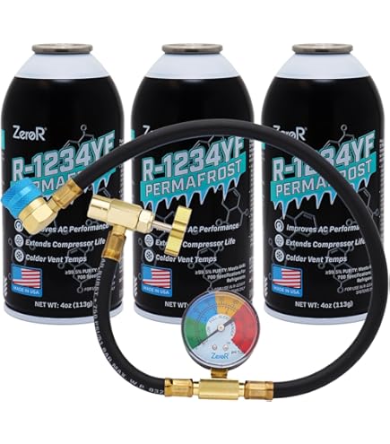 Amazon.com: Dye Charge for R1234yf Systems,3 cans and Brass