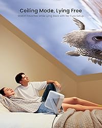 JMGO N1 Portable Projector 1080P FHD, 4K