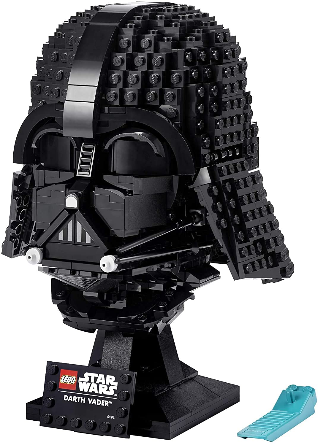 LEGO Star Wars Juego de construcción de casco de Darth Vader, kit de modelo de máscara para adultos para construir y exhibir, decoración del hogar coleccionable de Star Wars, idea de regalo para fanáticos clásicos de Star Wars, 75304