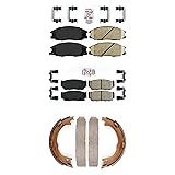 Transit Auto Front Ceramic Rear Semi-Metallic Disc
