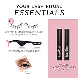 Luxillia Magnetic Eyeliner & Lashes Kit 10 Piece
