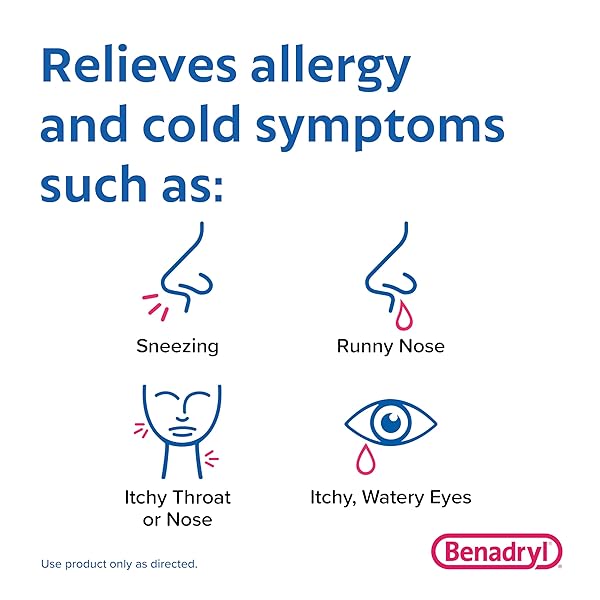 BENADRYL ULTRATABS ANTIHISTAMINE ALLERGY RELIEF TABLETS, DIPHENHYDRAMINE HCL 25MG, 24 COUNT (PACK OF 2)