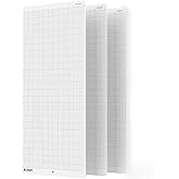 XINART Cutting Mat for Silhouette Cameo 4/3/2/1(3 Mats,12x24 inch) Standard Adhesive Sticky Accessories Craft Vinyl Replaceme