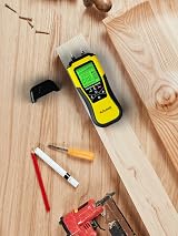 AZUNO Wood Moisture Meter 8 Modes Digital Damp Tester Backlit LCD 3 Color view 6