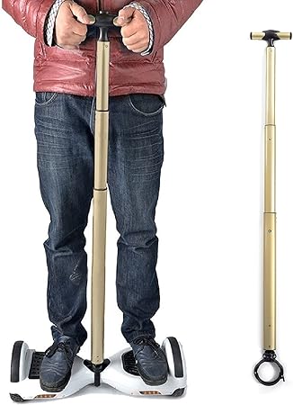 Amazon 調節可能 初心者に 安全確保 ミニセグウェイ バランスホイール 専用ポール ハンドル ルステント ストラット バランスポール 車 バイク 車 バイク