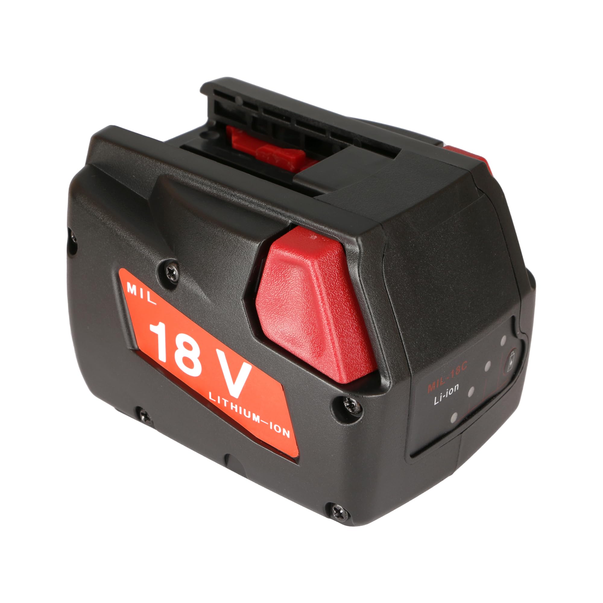 Photo 1 of HSCMYSH 4000mAh Li-ion Battery Pack 18V Mil18C Battery Replacement for 18v Battery 48-11-1830 4932352002 Compatible with Cordless Tool 49-24-0171 0819-21 2601-20 2601-22 2650-20 2650-22 6514-21