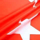 AZ FLAG Turkey Flag 2x3 ft 100D Polyester 2 Brass Eyelets Fade Resistant view 3