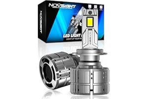 NOVSIGHT H7 Bulbs 88000LM, H7 Fog Bulbs, 900% Ultra Bright Fog Bulb, Pack of 2