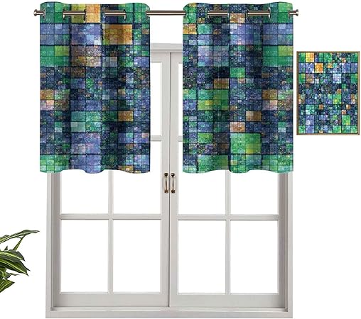 Hiiiman Cortinas opacas con aislamiento térmico para decoración del