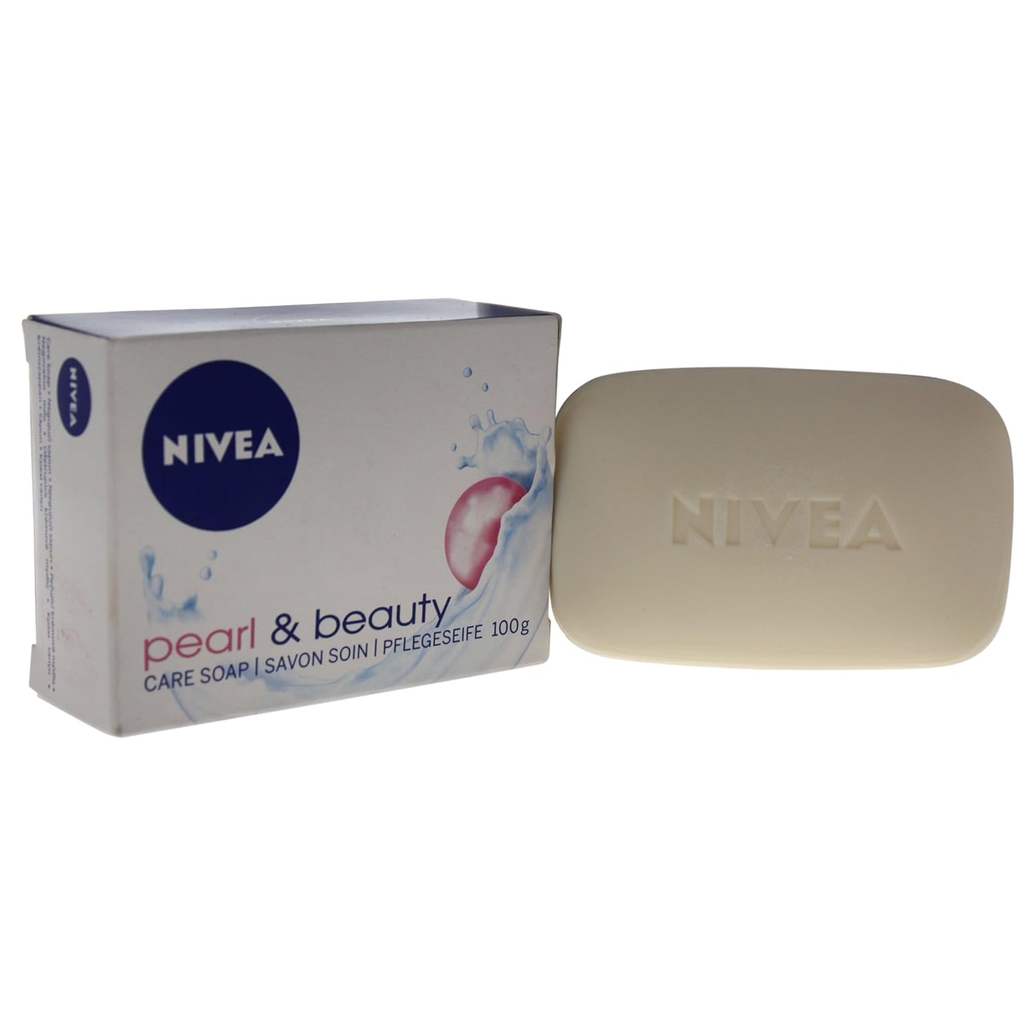 Nivea Pearl & Beauty Bar Soap, 3.5 Ounce Bath Soaps Beauty
