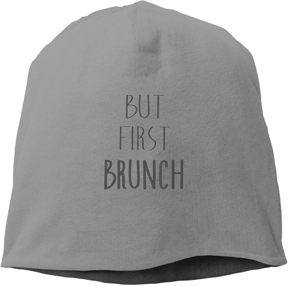 But First Brunch Cool Beanie Hat Cap Winter Hat Clothing