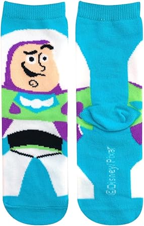 Amazon トイ ストーリー キッズ クルーソックス バズ ライトイヤー アップ ライトブルー 13cm 18cm Awds4465j おもちゃ雑貨 おもちゃ