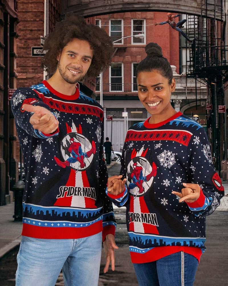 Sueteres Navideños De Spiderman Flash Sales, UP TO 61% OFF |  www.apmusicales.com