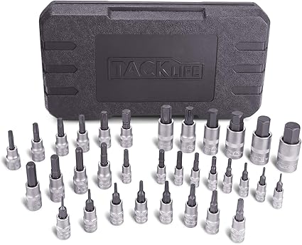 set di chiavi con cricchetto