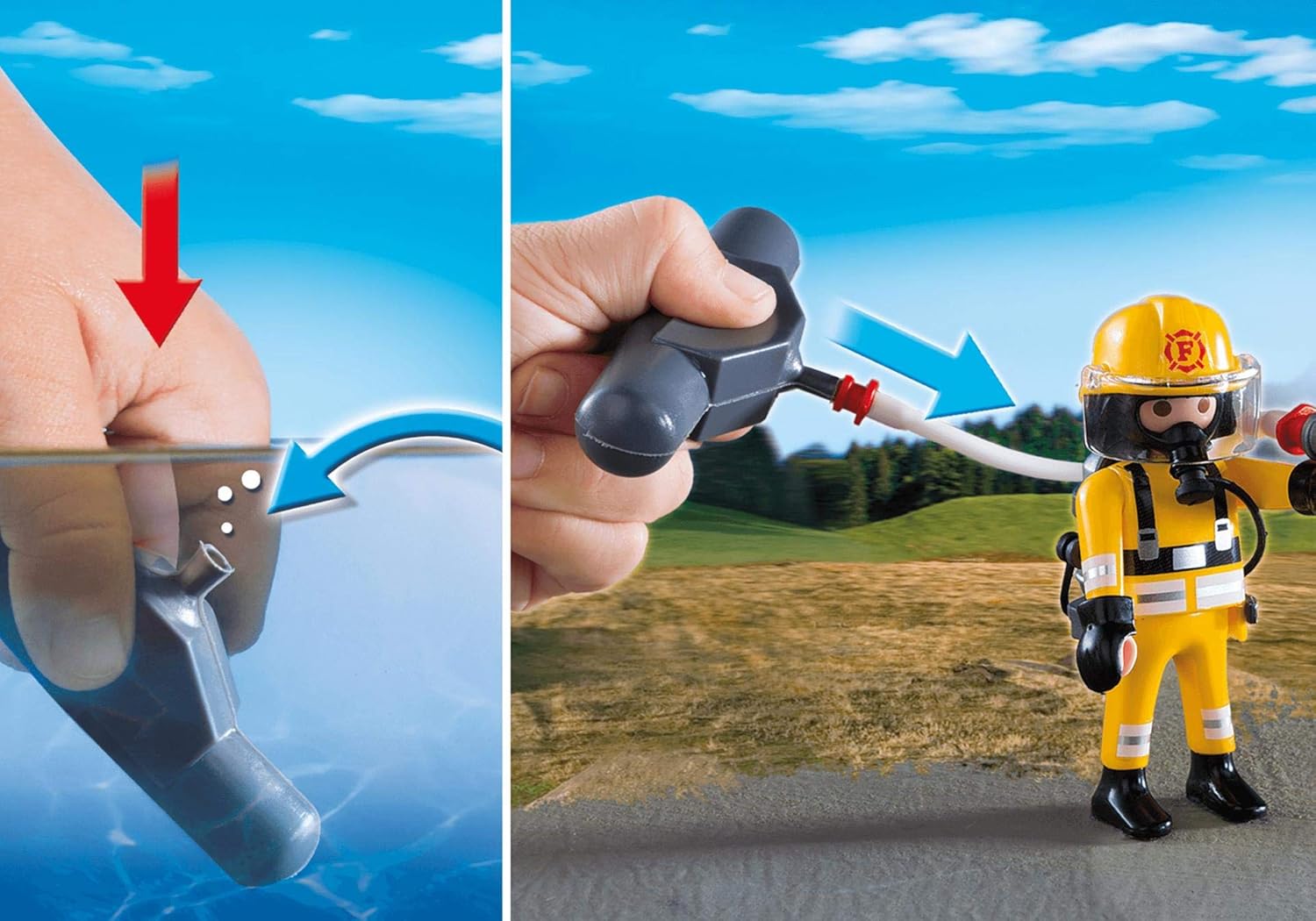 playmobil bomberos forestales