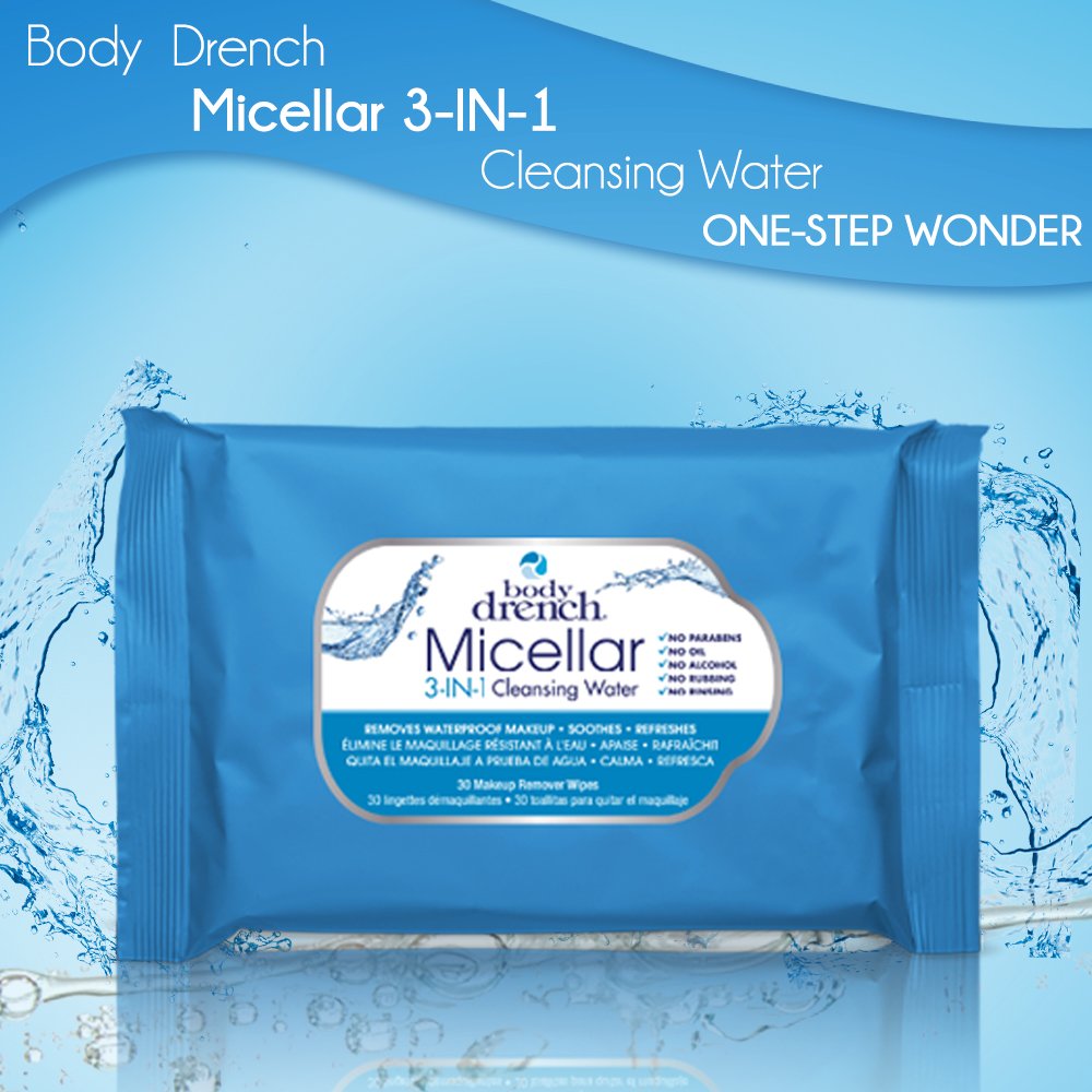 body drench micellar water