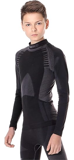 Ladeheid Damen und Kinder Funktionsunterwäsche Langarm Shirt Thermoaktiv