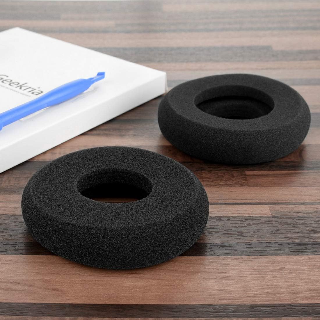 Geekria Comfort Foam Replacement Ear Pads for GRADO SR60, SR80, SR125, SR225, M1, M2 Headphones Ear Cushions - Image 5