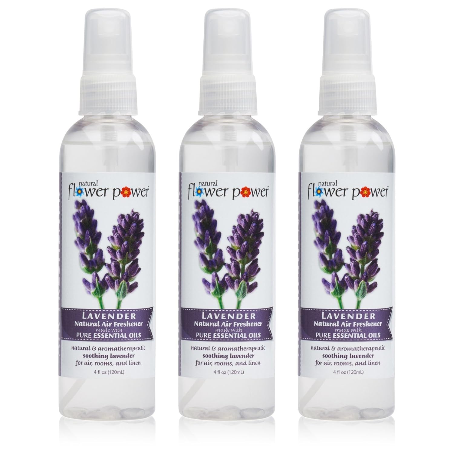 Natural Flower Power Natural Air Freshener, Lavender, 4