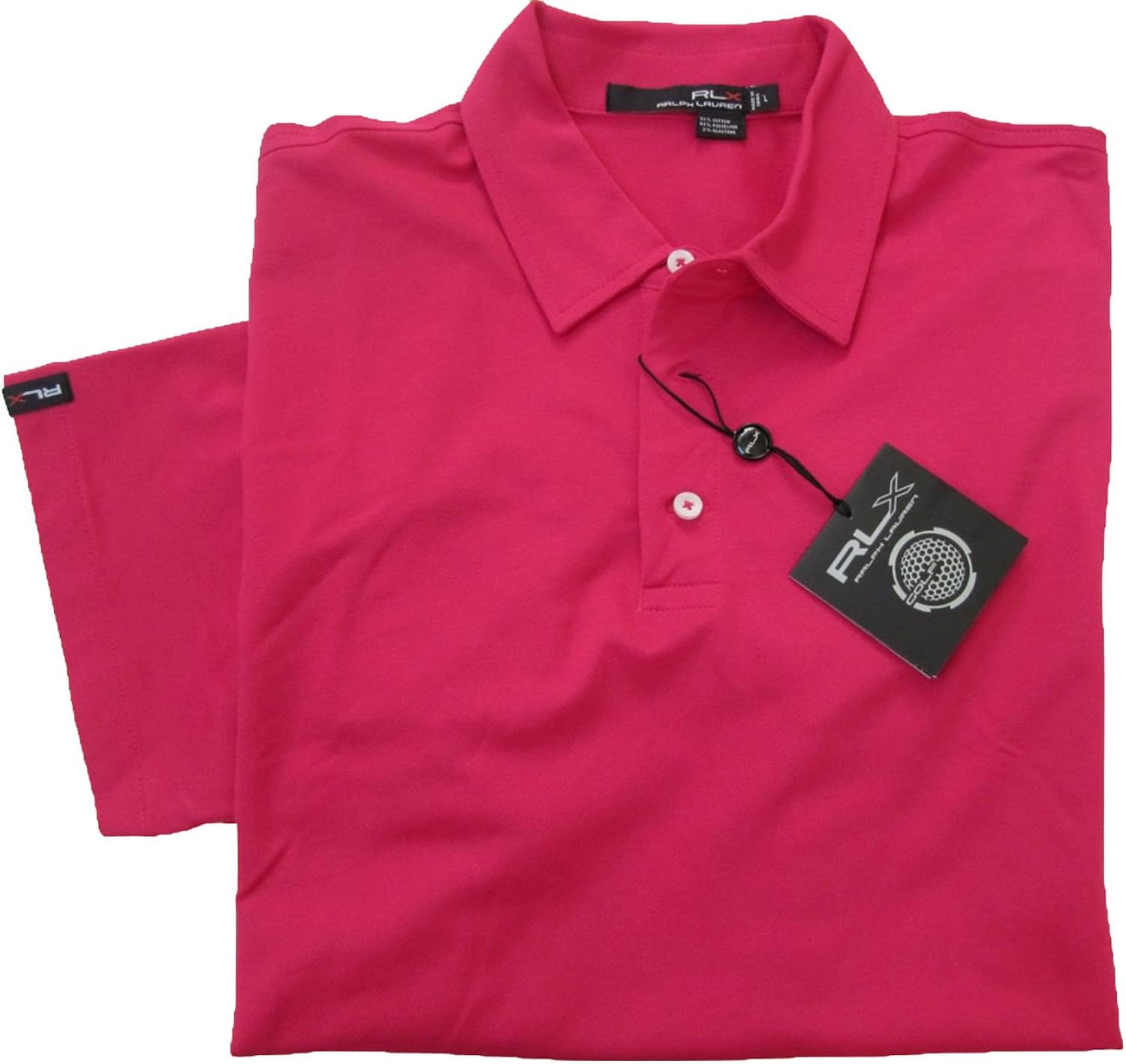 Ralph Lauren RLX Golf Shirt S/s Mens Size Large Pink Clothing