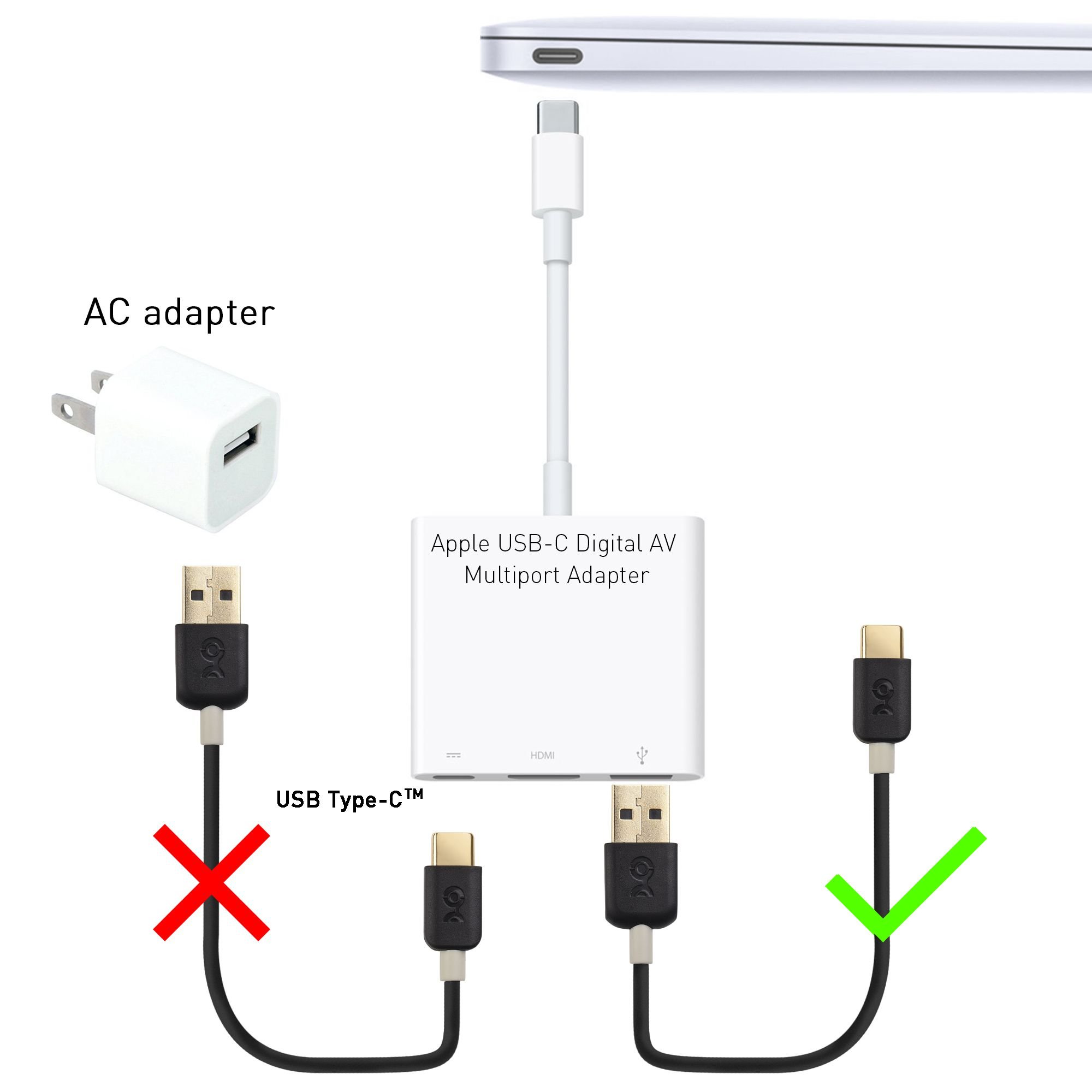 Cable Matters 3Pack Slim Series USB C Cable with 3A Fast Charging in