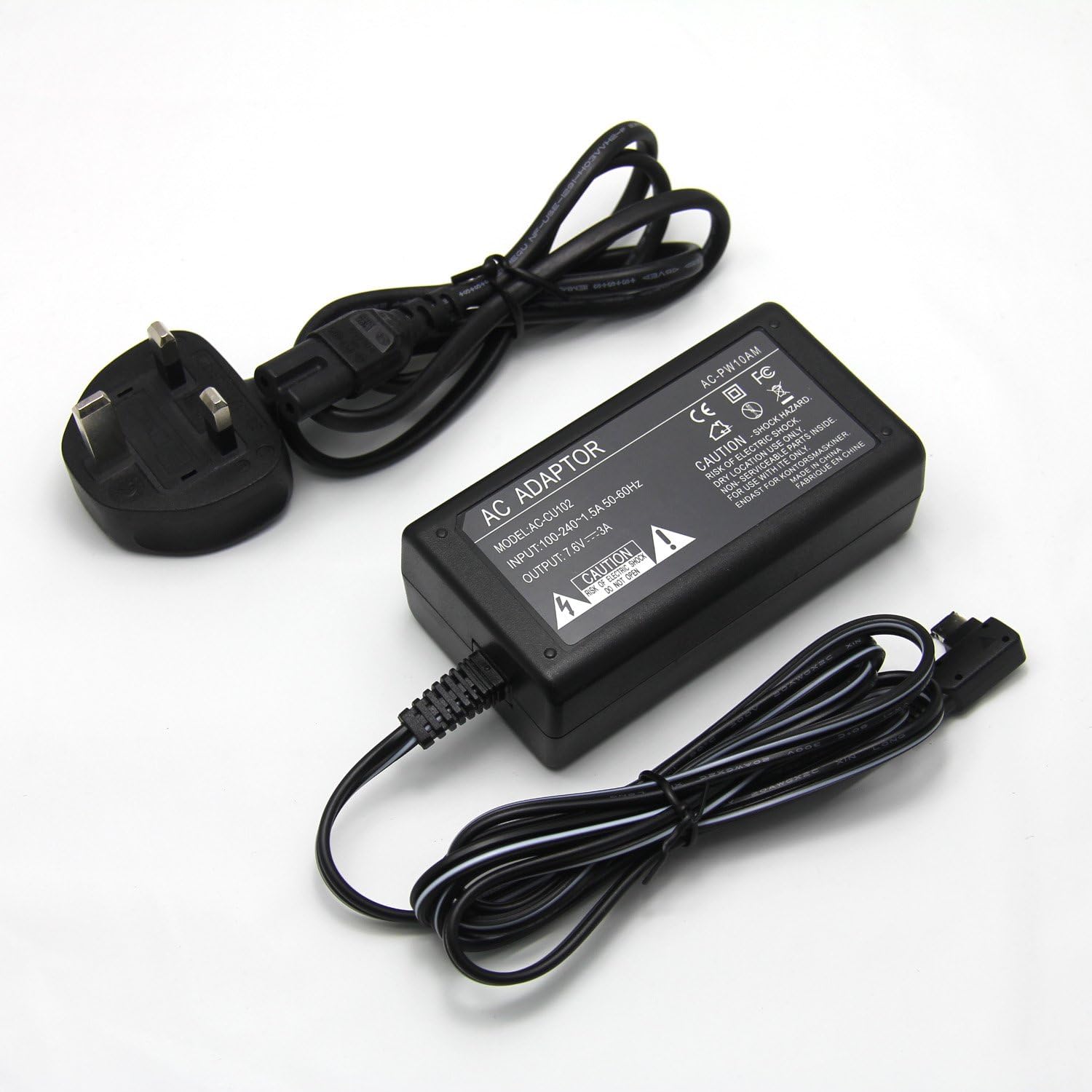 Glorich AC-PW10AM ACPW10AM Replacement AC Power Adapter for Sony Alpha SLT-A57, A77, A99, DSLR-A100, A200, A230, A290, A300