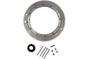 GardenP+ 696537 Flywheel Ring Gear Replaces Briggs and Stratton 399676 392134, Oregon 31-056, Stens 150-435; for Briggs and S
