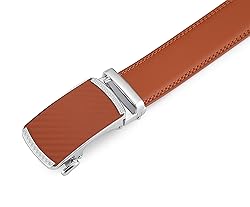 guvoosm Mens Belt,Ratchet Dress Adjustable Belts