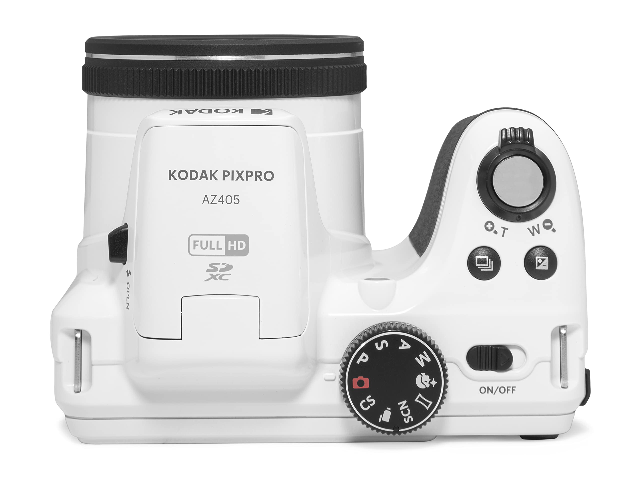 KODAK PIXPRO AZ405-WH 20MP Digital Camera 40X Optical Zoom 24mm Wide Angle Lens Optical Image Stabilization 1080P Full HD Video 3