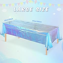 FunnyPars 3 Pack Iridescent Blue Plastic