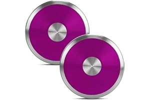 YIXINLOMYY 1 kg Sports Training Discus 2 Pcs for Girls Boys School Track and Field, 1kg Nylon Discus with Steel Rim and Center, Men Women Discuses Outdoor Practice Throwing