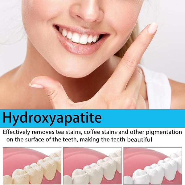 HYDROXYAPATITE TOOTHPASTE,GENTLE MINT AND EFFECTIVE FORMULA FRESH BREATH FOR ENAMEL PROTECTION AND TOOTH STRENGTHENING DAILY USE ORAL HEALTH FOR SENSITIVE TEETH(2 PACK)