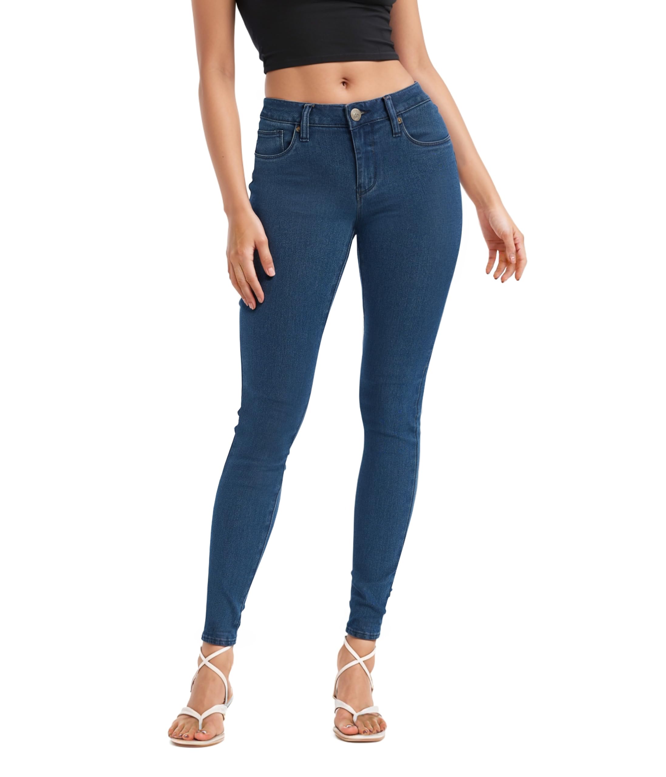 Photo 1 of Hybrid & Company Women's Butt Lift Stretch Denim Jeans P37369SKX Darkwash 20