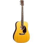 Martin D-10E Retro Road Series Acoustic-Electric Guitar &ndash; Spruce Top &amp; Sapele | Satin Finish | E1 Electronics with Built-In Tuner | Softshell Case Included (Right)