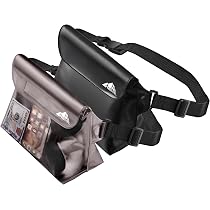 Pochette étanche IPX8 Avec Sangle – 2 Pièces, Pour Téléphone, Argent, Clés, Idéal Pour Kayak, Plage, Rando