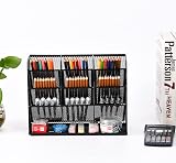 Marbrasse Mesh Desk Organiser Black 9 Compartments Pen Holder Rack view 4