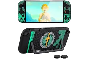 ITONGGUYUKI Dockable Protective Case for Switch 2 (2025), Slim Hard PC Shell with Detachable Joy-Con Cover, Anti-Scratch, Anti-Fingerprint, with 2 Thumb Grips