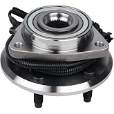 KUSATEC 513270 Front Wheel Bearing and Hub Assembly | Compatible with Jeep Liberty 2008-2012, Dodge Nitro 2007-2011, 5 Lug w/ABS