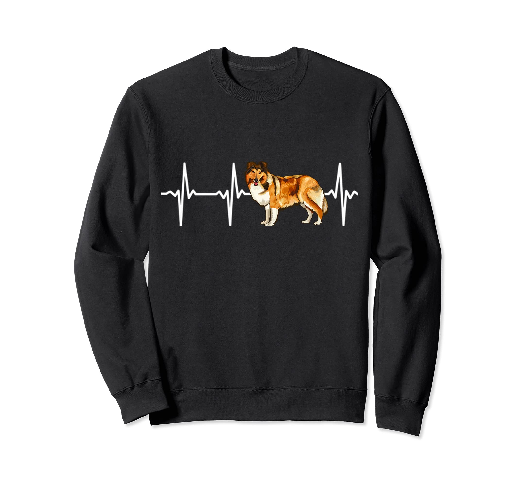 Shetland Sheepdog Heartbeat Love My Dog Sweatshirt