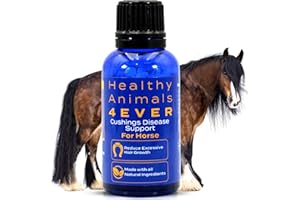 HEALTHYANIMALS4EVER HA4E - Horse Digestive Support for Cushing’s Disease - Preventative Care - Highly Effective, Natural Homeopathic Supplement - 300 Tablets