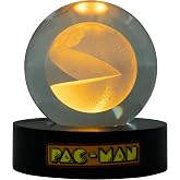 Fizz Creations Pac-Man Crystal Ball Light | Retro Gaming Desk Lamp